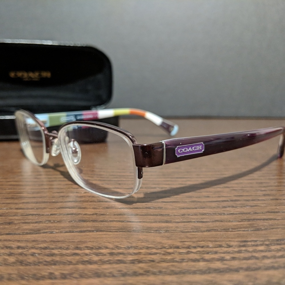 Coach Eyeglasses HC 5004 (Bettie) Purple (Script)